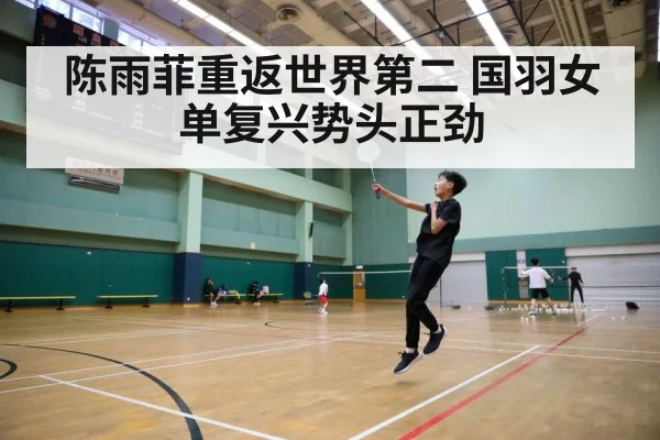 陈雨菲重返世界第二 国羽女单复兴势头正劲